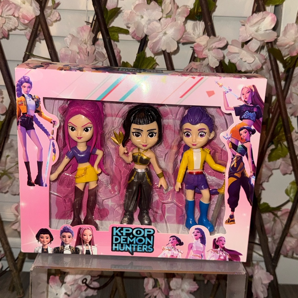 KPOP Demon Hunters Kids Doll Set